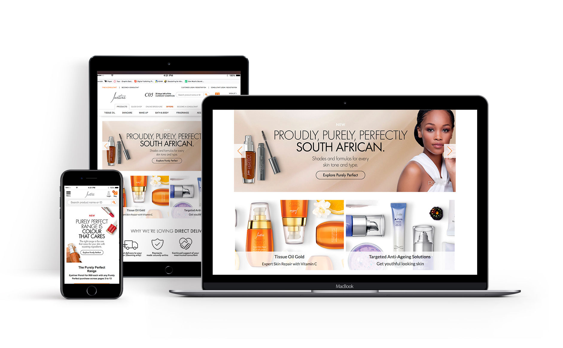 Justine Rebrand Digital Executions